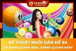 1. Ky thuat nuoi dan de 64 so danh quanh nam thang quanh nam