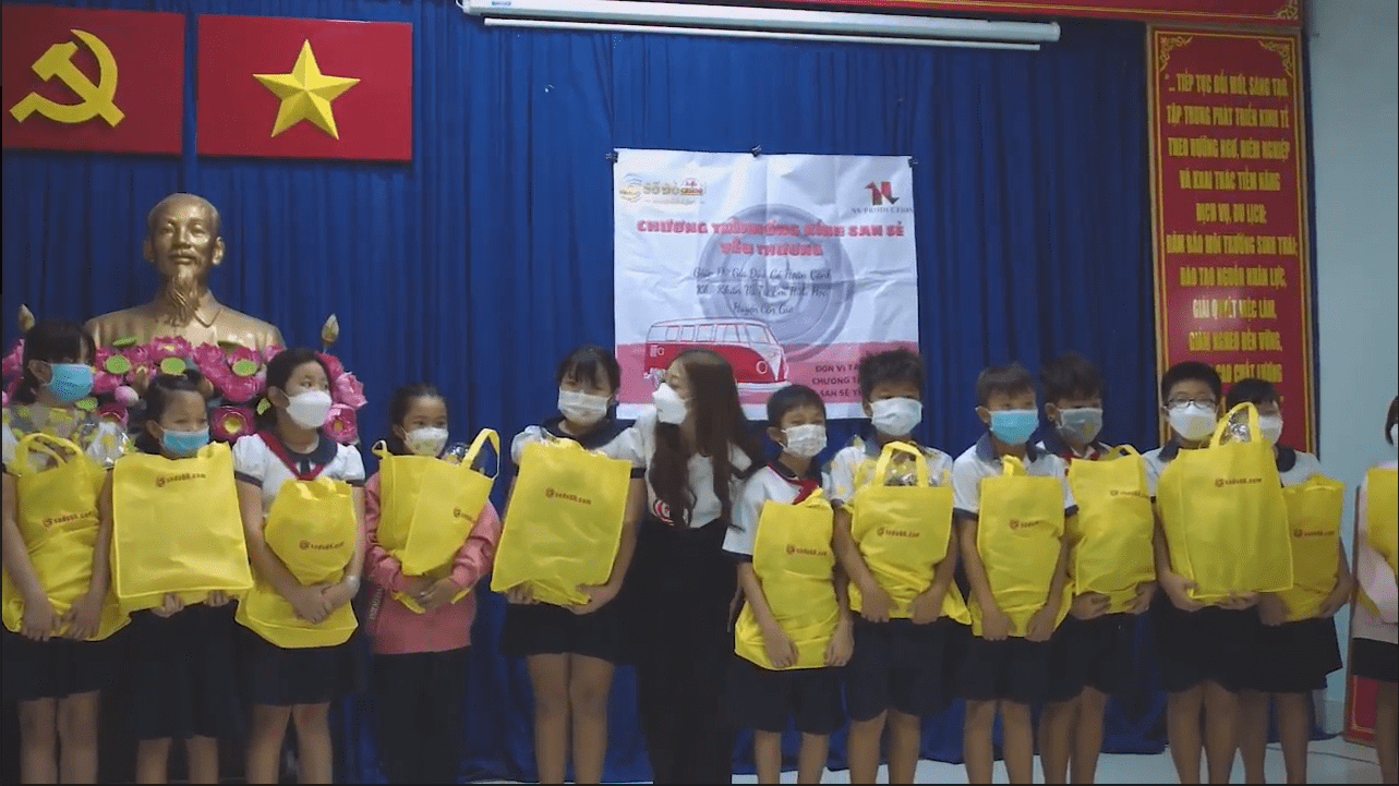 từ thiện tại Cần Giờ